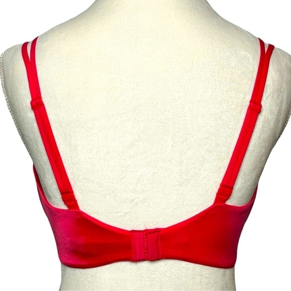 VICTORIA’S SECRET Very Sexy Push-up Double straps Rhinestones Pink 38DD/38E - Picture 5 of 16